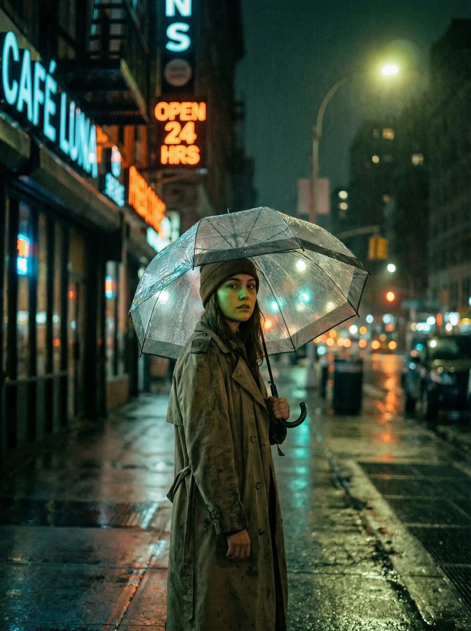 琼明神女录 本周佳作 - 雨夜独行